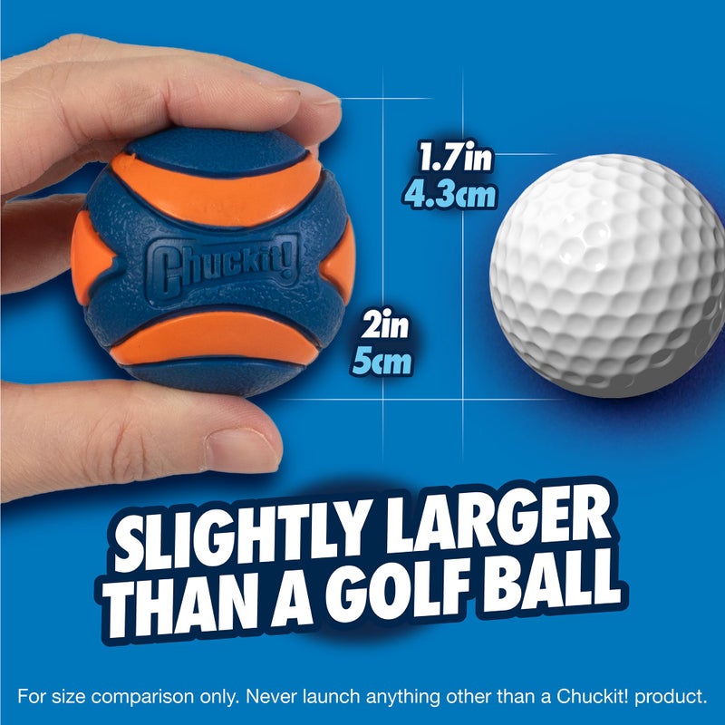 Chuckit! Dog Ultra Squeaker Dog Ball, Small (2 Inch), Pack of 1, For Small Breeds - Image 2